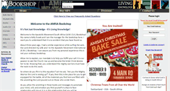 Desktop Screenshot of amisa-bookshop.com