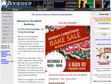 Tablet Screenshot of amisa-bookshop.com
